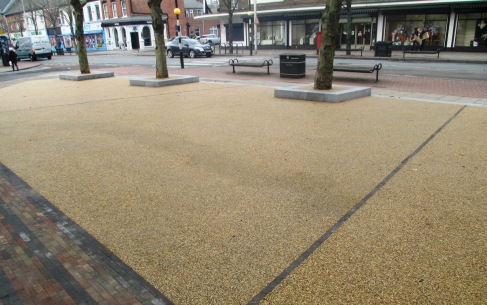 Resin Bound Surfacing health centre
